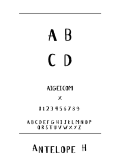 ​Antelope 英文字体下载｜设计排版资源