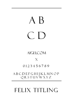 ​FELIXTI 字体下载｜平面设计专用英文字体