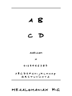 ​兆公斤（MEGALOKG）下载｜未来感英文字体与品牌标题排版