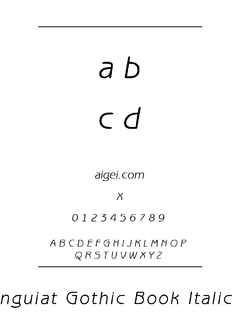 ​本戈特尼字体（BENGOTNI.TTF）下载｜平面设计资源应用